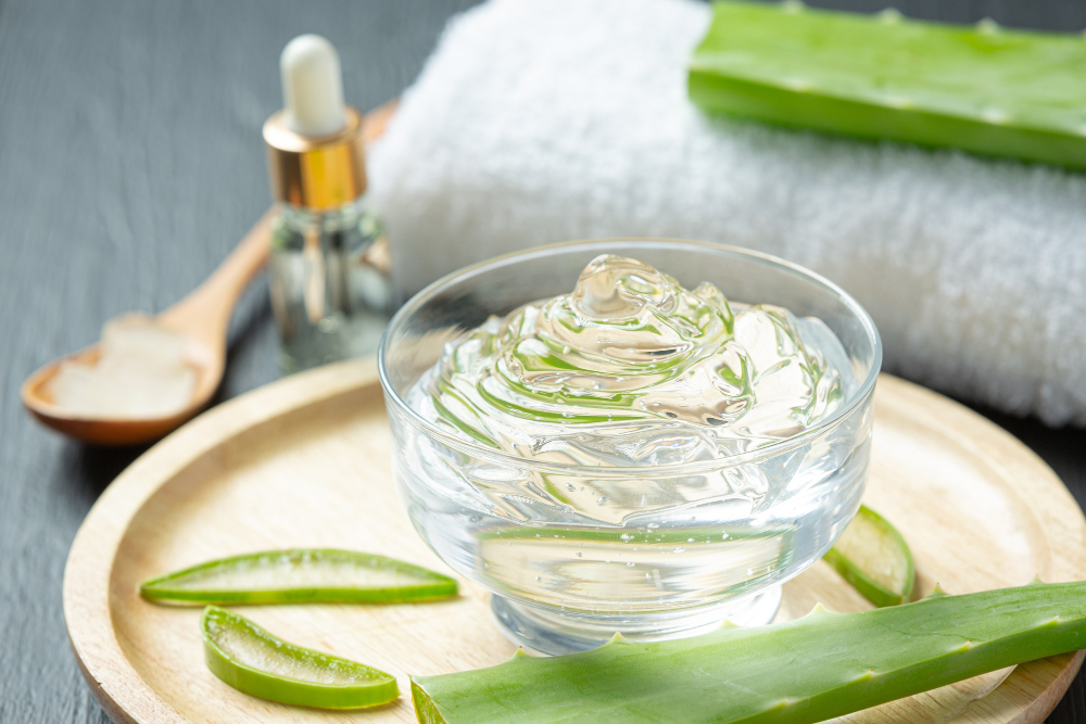 Image of an Aloe vera gel