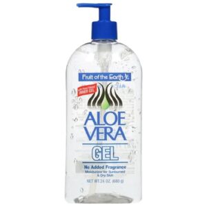 Image of an Fruit of the Earth Moisturer Gel, Aloe Vera.