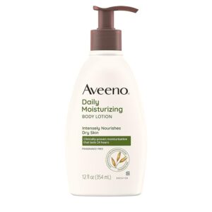 Image of an Aveeno Daily Moisturizing Lotion.