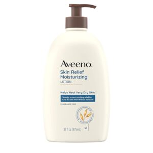 Image of an Aveeno Skin Relief Moisturizing Lotion.