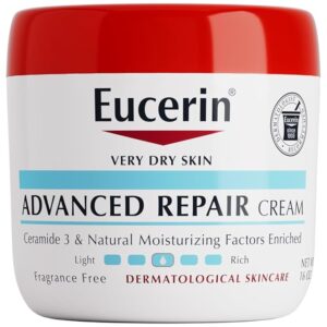 Image of an Eucerin Advanced Repair Body Cream.