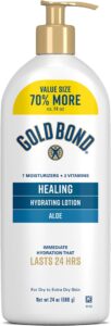 Image of an Gold Bond Ultimate Intensive Healing Hand Cream.