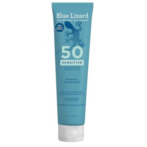 Image of an BLUE LIZARD Sensitive Mineral Sunscreen.