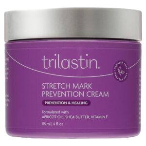 Image of an TriLASTIN Maternity Stretch Mark Prevention Cream.