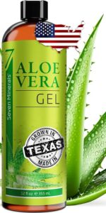 Image of an Seven Minerals Organic Aloe Vera Gel.