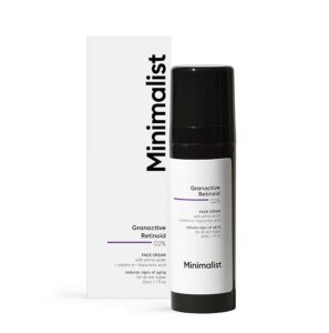 Image of Minimalist 2% Retinoid Anti Ageing Night Cream for Wrinkles & Fine Lines.