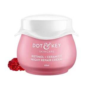 Image of Dot & Key Night Reset Retinol + Ceramide Night Cream | Anti Aging Cream For Women & Men.