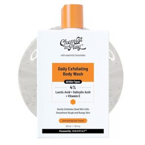 Image of Chemist At Play 1% Salicylic Acid Exfoliating Body Wash 473ml.