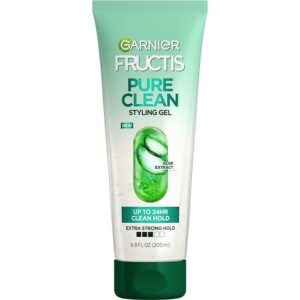 Image of an Garnier Fructis Style Pure Clean Styling Gel 6.8 Fl Oz.