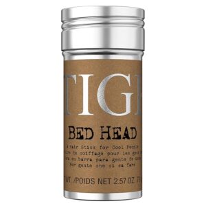 Image of an TIGI Bed Head Hair Wax Stick for a Soft, Pliable Hold, Hair Care Slick Back Stick Styling Product with Beeswax.