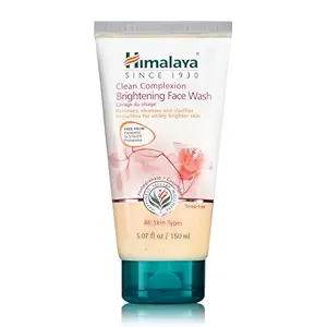 Image of an Himalaya Clean Complexion Brightening Face Wash for Clear & Glowing Skin.